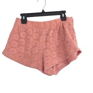 Forever 21 Lace Floral Pink Shorts XS